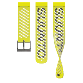 Suunto 22mm Athletic 5 Silicone Strap Lemon Yellow S+M