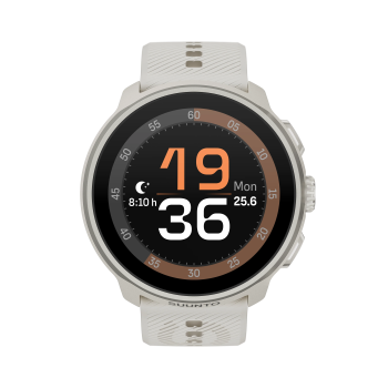 Suunto Run Frost Gray with Silicone Strap