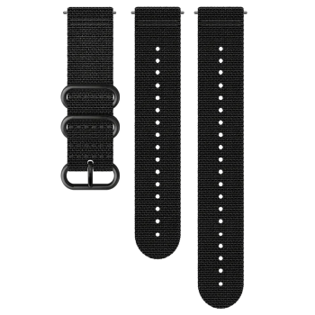 Suunto 24mm Explore 2 Textile Strap Black Black Size M+L