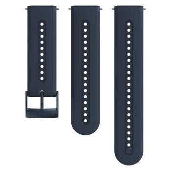 Suunto 24mm Athletic 7 Silicone Strap Granite Blue Size S+M