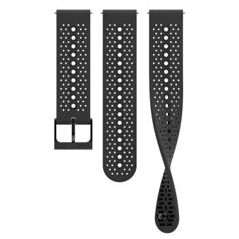 Suunto 22mm Athletic 1 Silicone Strap All Black S+M