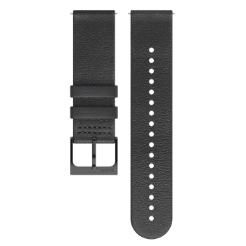 Suunto 22mm Urban 6 Leather Strap All Black M