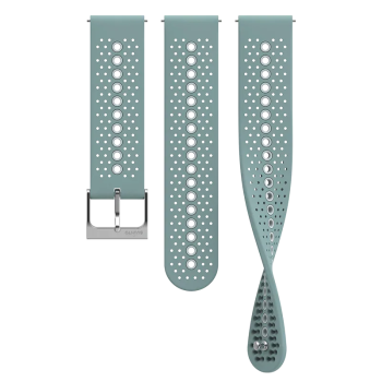 Suunto 22mm Athletic 1 Silicone Strap Moss Gray S+M