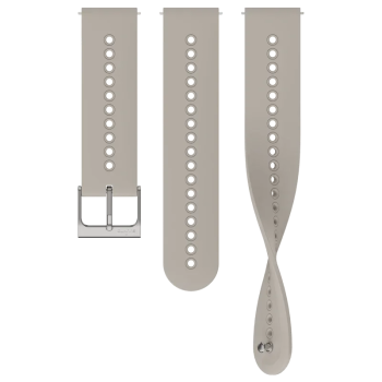 Suunto 22mm Urban 4 Silicone Strap Sand Gray S+M