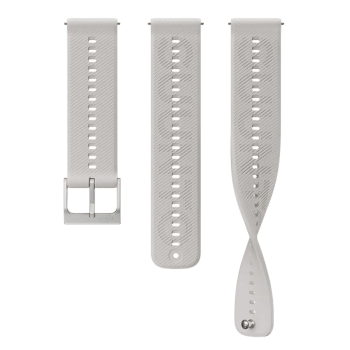 Suunto 22mm Athletic 6 Silicone Strap Feather Gray S+M